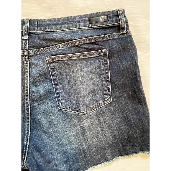 Kut From The Kloth Gidget Fray Short Sz 18 New - Picture 10 of 10
